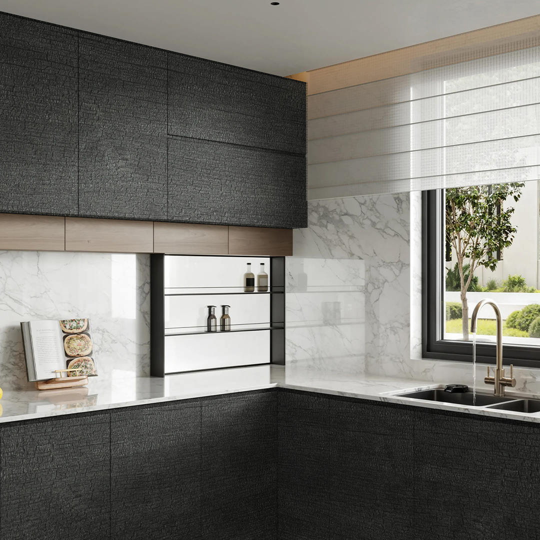 ZS02 zuhelnatělý texturový panel - 3D